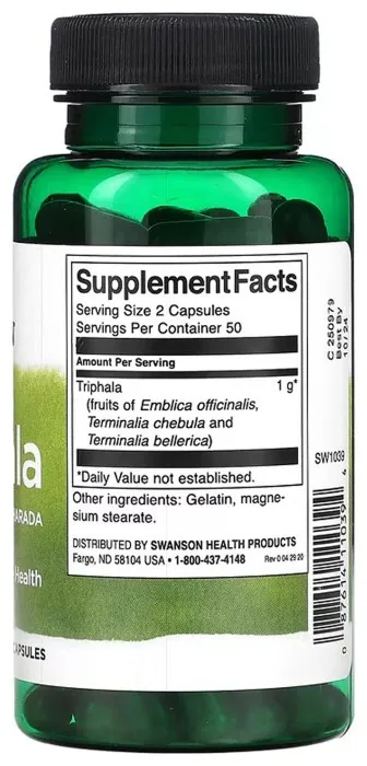 Triphala 500 mg - 100caps
