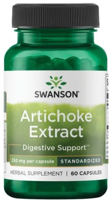 Artichoke Extract Standardized 250 mg - 60caps