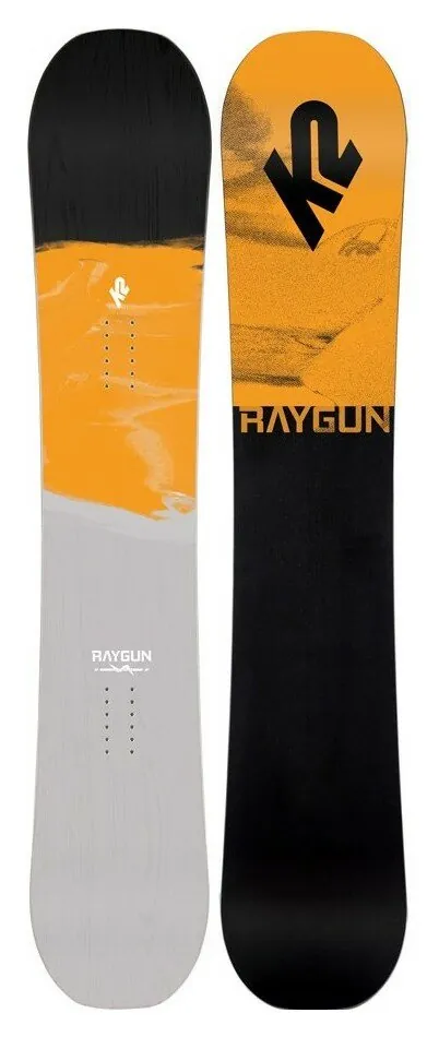 Сноуборд K2 RAYGUN POP 156 Black/orange/grey (11D0038) (162 см black, grey, orange)