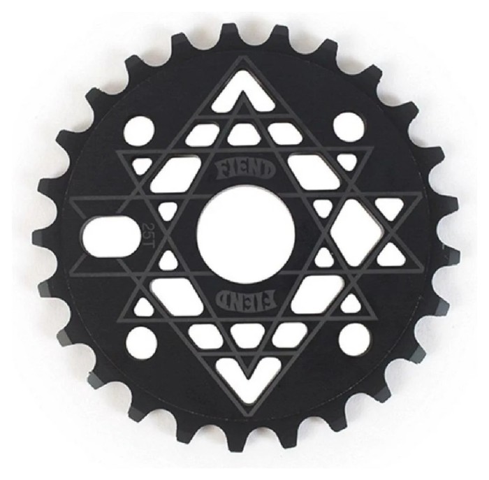 Зірка Fiend Palmere 25T чорна (для BMX), укр, укр