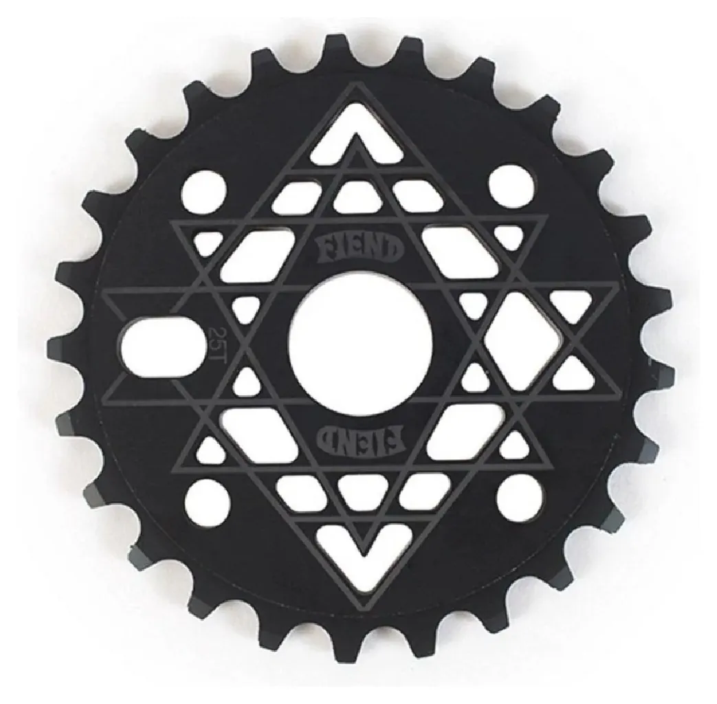 Зірка Fiend Palmere 25T чорна (для BMX) (VELD_CW-325BLK)