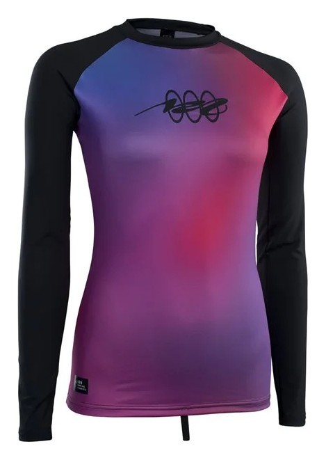 Гидромайка лайкра ION (48233-4270) Rashguard Lizz LS women 2023