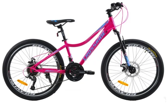Велосипед CROSSRIDE 24 MTB ST "MOLLY LADY", Розовый
