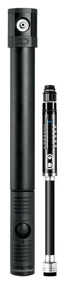 Насос для велосипеда Crankbrothers KLIC HV GAUGE Midnight (16264) (RCH_19078)