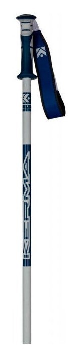 Палки для горных лыж Kerma VECTOR 4 120см Gray/blue (DDJ2020-WRH)