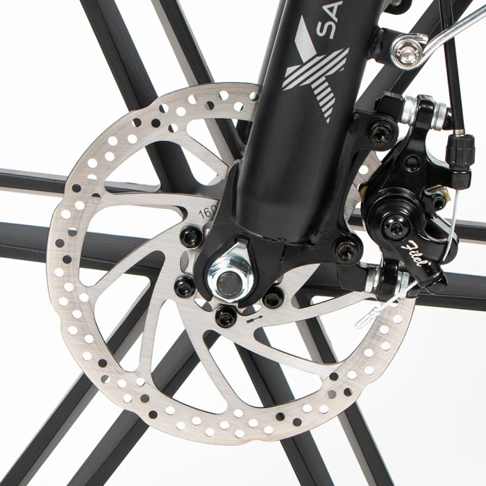 Электровелосипед фетбайк SAMEBIKE XWLX09 (500 Вт; 10 А/час; 48 В), колеса 20х4", с ручкой газа, черный
