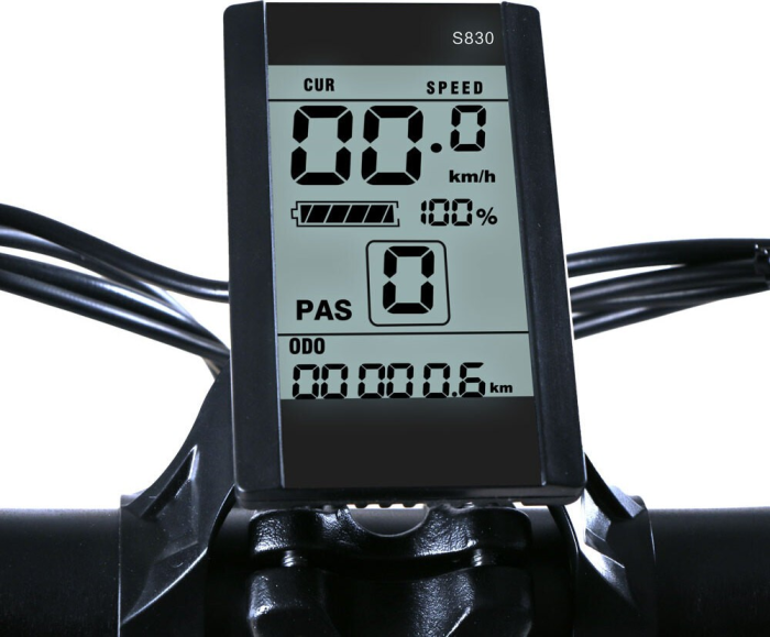 Электровелосипед фетбайк SAMEBIKE XWLX09 (500 Вт; 10 А/час; 48 В), колеса 20х4", с ручкой газа, черный