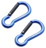 Munkees 3236 карабин Pear 6 mm x 60 mm (пара) dark blue