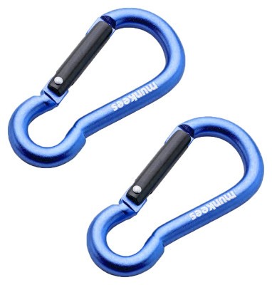Munkees 3236 карабін Pear 6 мм x 60 мм (пара) dark blue