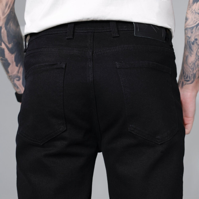 Повседневные мужские джинсы Pobedov черные, Джинсы Pobedov Neo мужские черные