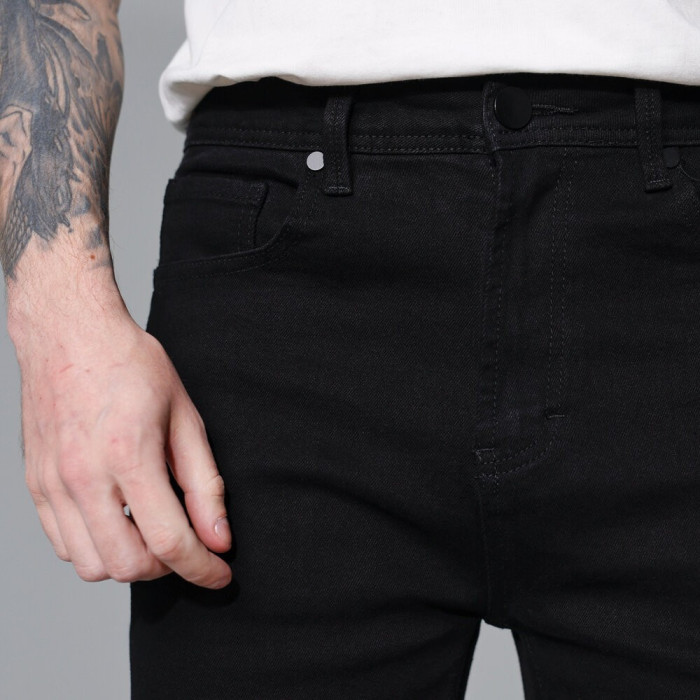Повседневные мужские джинсы Pobedov черные, Джинсы Pobedov Neo мужские черные