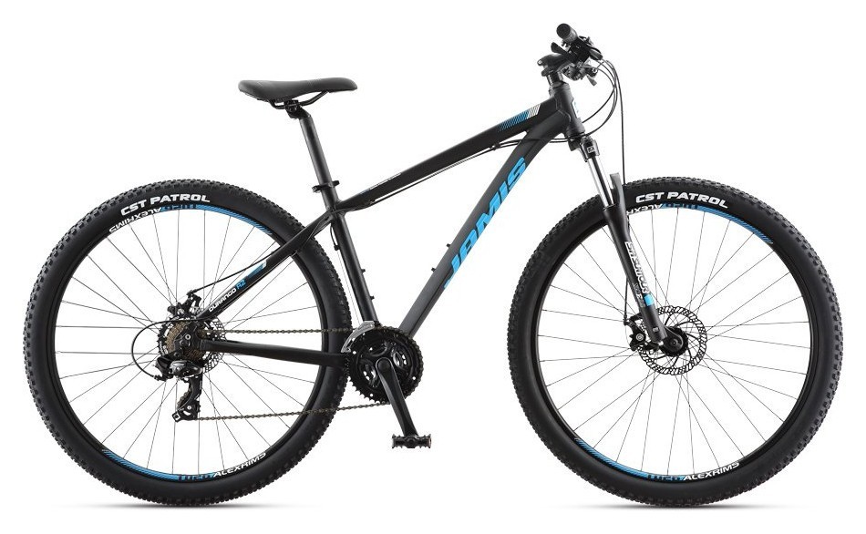 Велосипед горный Jamis DURANGO A2 29″ 19″ Ano black (03-2733BK)