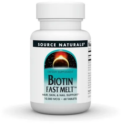 Biotin Fast Melt 10000 mcg - 60 tabs