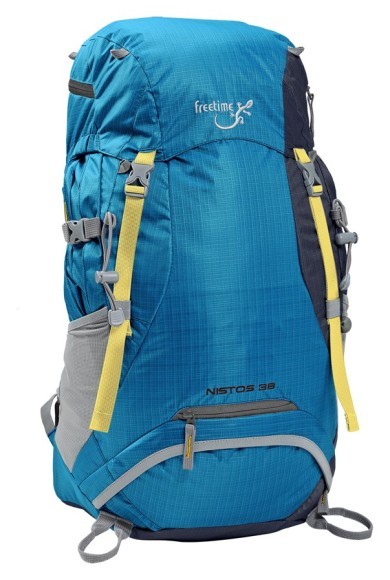 Рюкзак Freetime NISTOS 38 L Blue/grey (3660323110304), укр