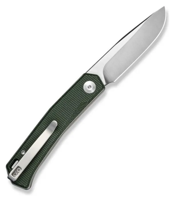 Нож складной карманный Sencut Braxx, (7.93 см) D2 / Canvas Micarta зеленый