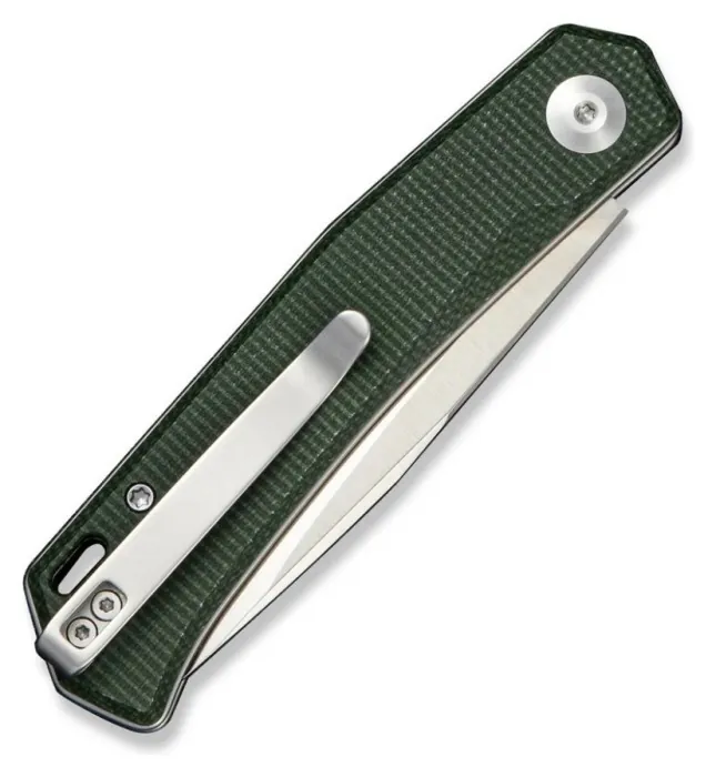 Нож складной карманный Sencut Braxx, (7.93 см) D2 / Canvas Micarta зеленый