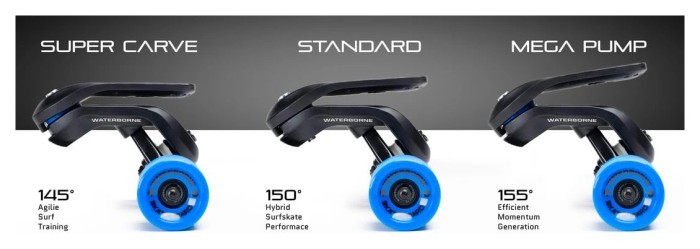 WaterBorne DREAM TAURUS Widebody Surf Skate 32" серфскейт - Black Bamboo