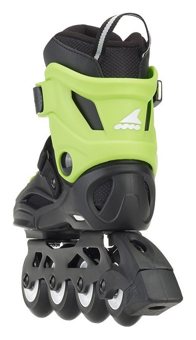 Роликовые коньки детские Rollerblade CYCLONE 31 (200мм) Black/acid green (07847800 9C5)