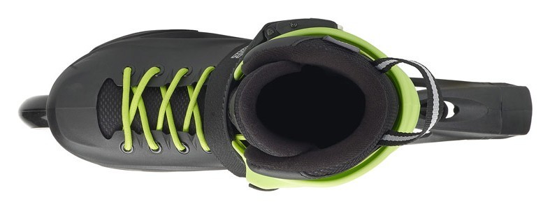 Роликовые коньки детские Rollerblade CYCLONE 31 (200мм) Black/acid green (07847800 9C5)