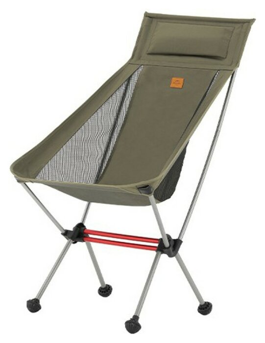 Стілець складаний ультралегкий Naturehike CNK2350JJ018 Stellaluna L02, алюміній, оливковий, укр, укр