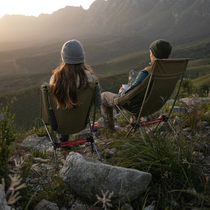 Стілець складаний ультралегкий Naturehike CNK2350JJ018 Stellaluna L02, алюміній, оливковий