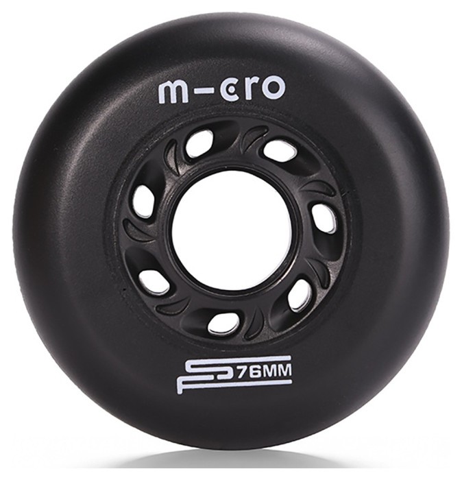 Micro колеса SF 76 mm black