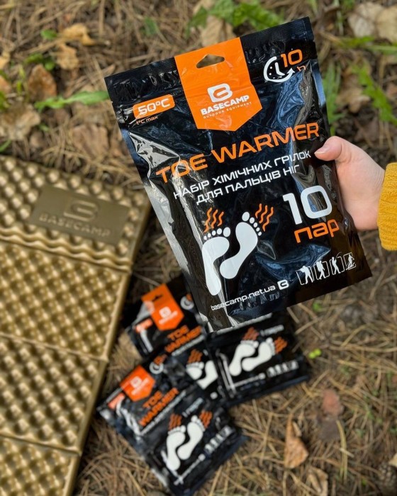 Хімічна грілка для пальців ніг BaseCamp Toe Warmer