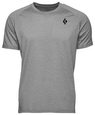 Мужская футболка Black Diamond M Lightwire SS TechTee, Steel Grey, M