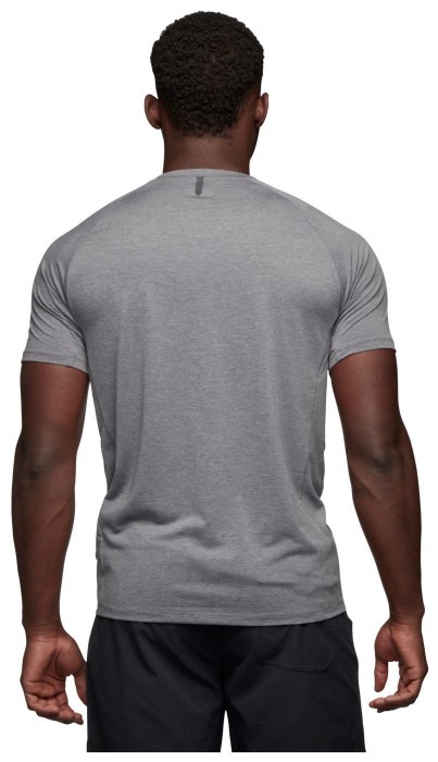Мужская футболка Black Diamond M Lightwire SS TechTee, Steel Grey, M