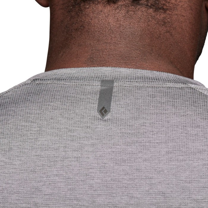 Мужская футболка Black Diamond M Lightwire SS TechTee, Steel Grey, M