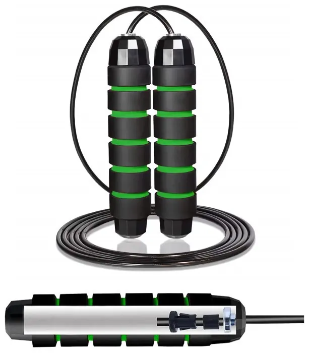 Скакалка скоростная для кроссфита Cornix Speed Rope Classic XR-0148 Black/Green