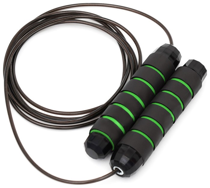 Скакалка скоростная для кроссфита Cornix Speed Rope Classic XR-0148 Black/Green