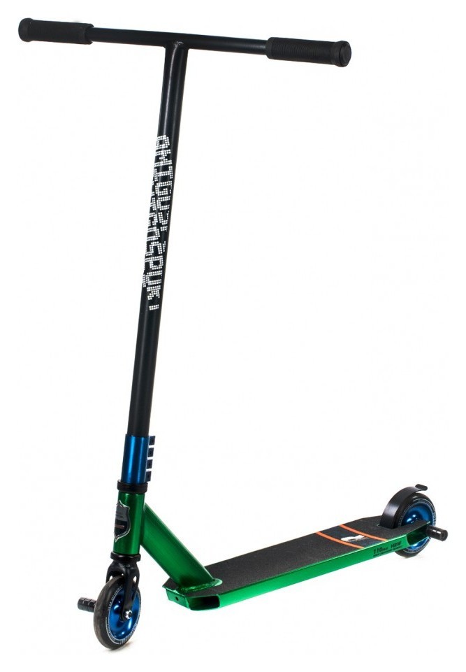 Трюковый самокат Amigo Explore STREET SUPER ОХ (серебряный)