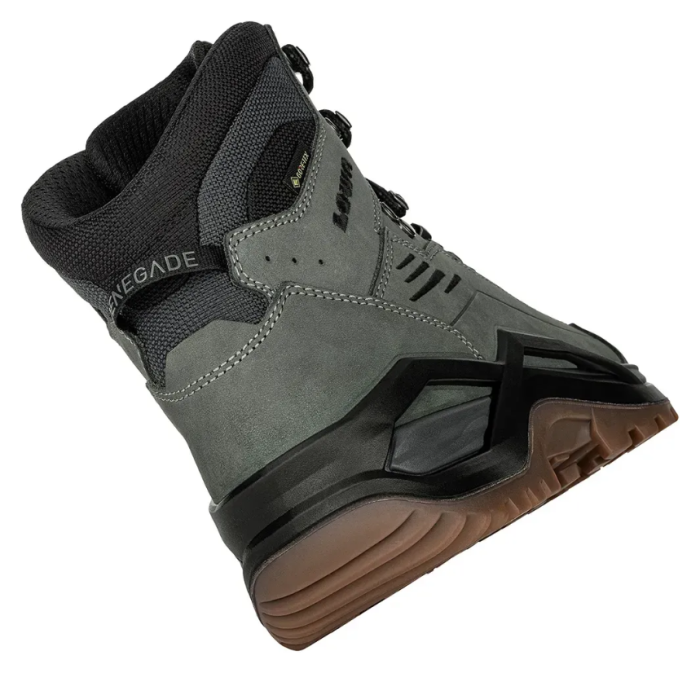LOWA черевики Renegade Evo GTX MID dark grey-black 42.5