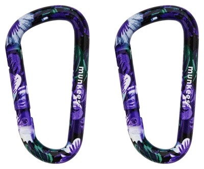 Munkees 3325 карабін Flower Purple 6 mm x 60 mm (пара) purple