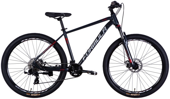 Велосипед AL 27.5" Formula THOR DD CS рама-18" темно-сірий зі сріблястим 2025, укр, укр