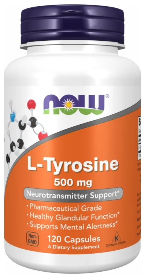 L-TYROSINE 500mg - 120 caps