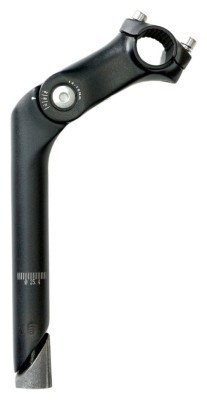 Виніс керма AL різьбовий 1-1/8&quot; д.керма 25,4мм довжина: 90 мм регульований чорний FSD JB-8206