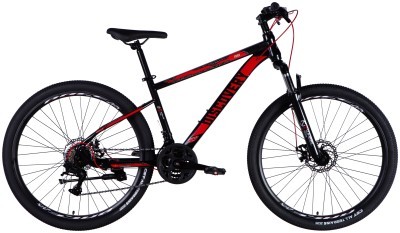Велосипед ST 27.5" Discovery TREK DD FR рама-16" черно-красный 2025