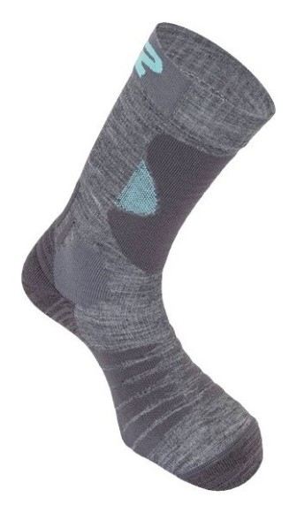 Носки для туризму жіночі K2 ICE SKATING 35-38 Lt grey/dk grey (15300), укр