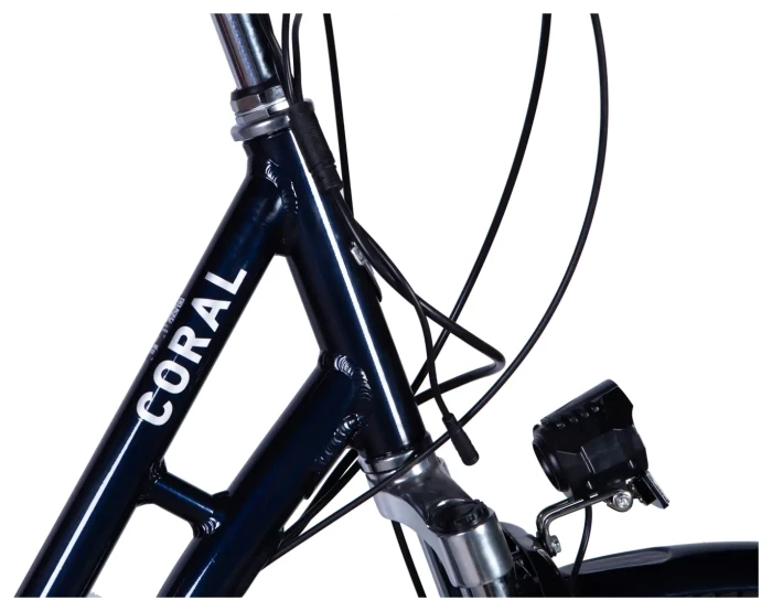 Велосипед з електроприводом 28" AL Dorozhnik eCORAL DD FR рама-19" 48B 13А*г 500Вт темно-сірий 2026