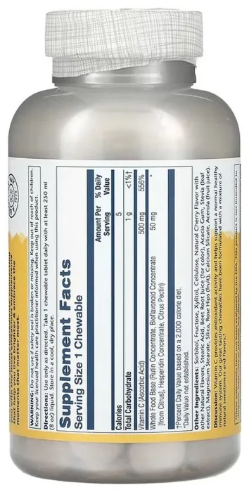 Vitamin C 500mg - 100 chewables
