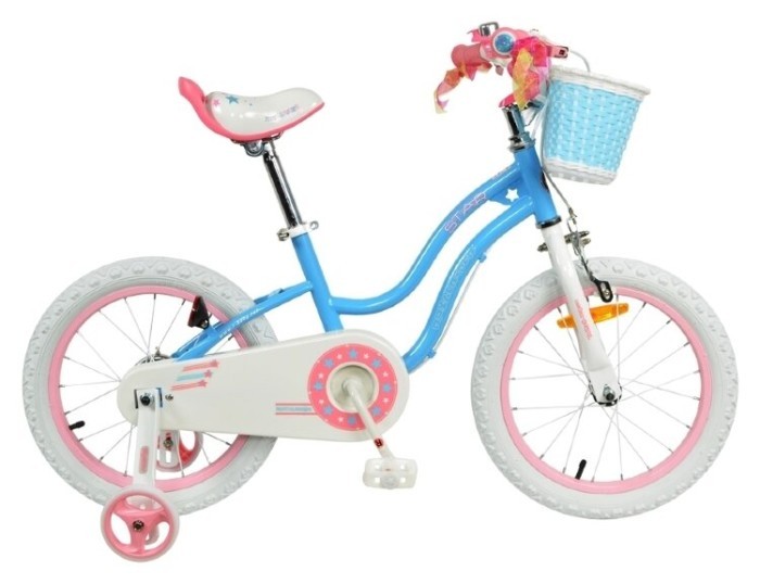 Велосипед RoyalBaby STAR GIRL 16", OFFICIAL UA, синий