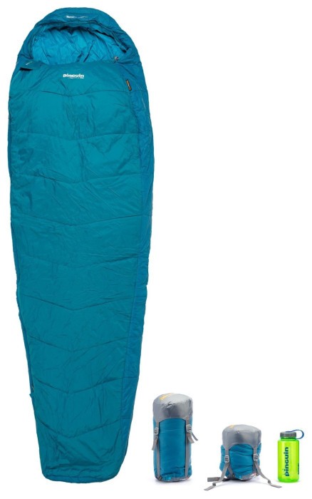 Спальный мешок Pinguin Tramp (11/7°C), 195 см - Right Zip, Petrol (PNG 237467) 2020