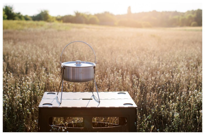 Казанок Tribe Fire Pot 5,4 л сталевий T-FH-0006-metal
