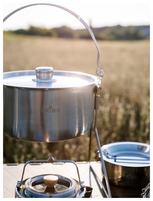 Казанок Tribe Fire Pot 5,4 л сталевий T-FH-0006-metal