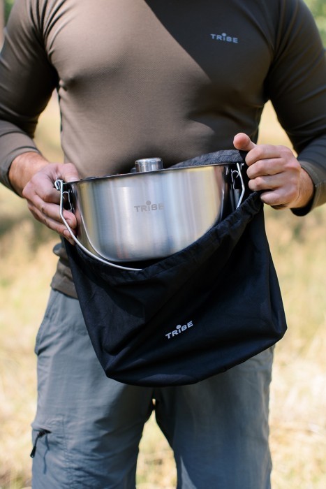 Казанок Tribe Fire Pot 5,4 л сталевий T-FH-0006-metal