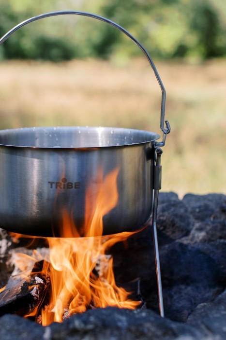 Казанок Tribe Fire Pot 5,4 л сталевий T-FH-0006-metal, укр, укр