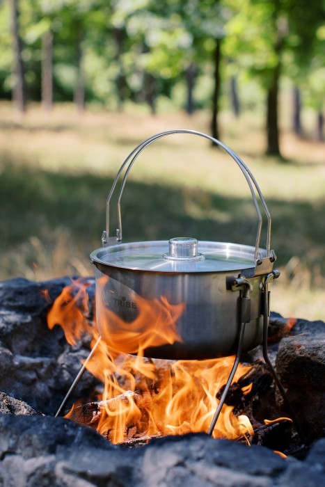 Казанок Tribe Fire Pot 5,4 л сталевий T-FH-0006-metal, укр, укр