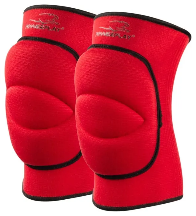 Наколінники PowerPlay PP-8000 Elastic Knee Support (пара) червоні L